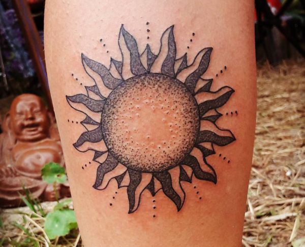 Solar Tattoos - 25 Concepts, Which means & Tattoo Designs