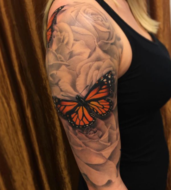 Butterfly Tattoo Designs with Meanings - 40 Concepts