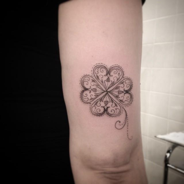 65 Inventive and Inspiring Clover Tattoos