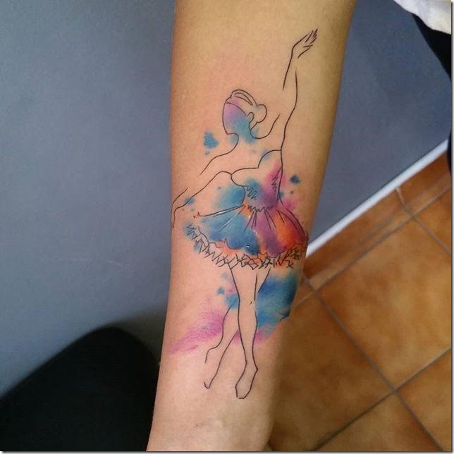Ballerina tattoos