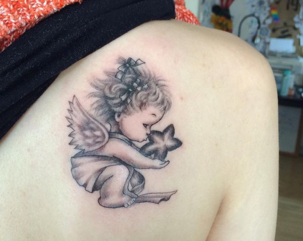 Angel Tattoo Designs with Meanings - 30 Concepts