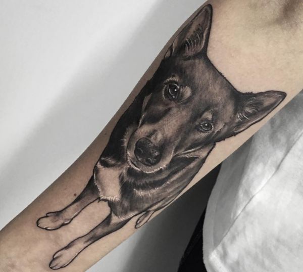 Canine tattoo designs with meanings