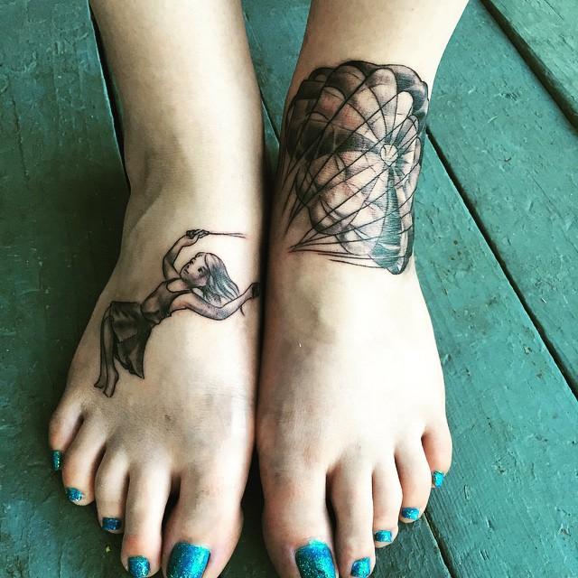 100 Tattoos on the Foot - Stunning and Inspiring Photographs