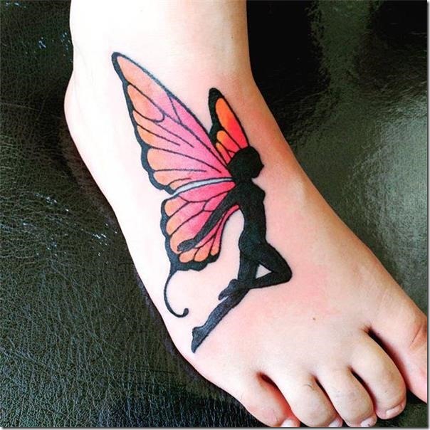 Lovely and galvanizing fairy tattoos