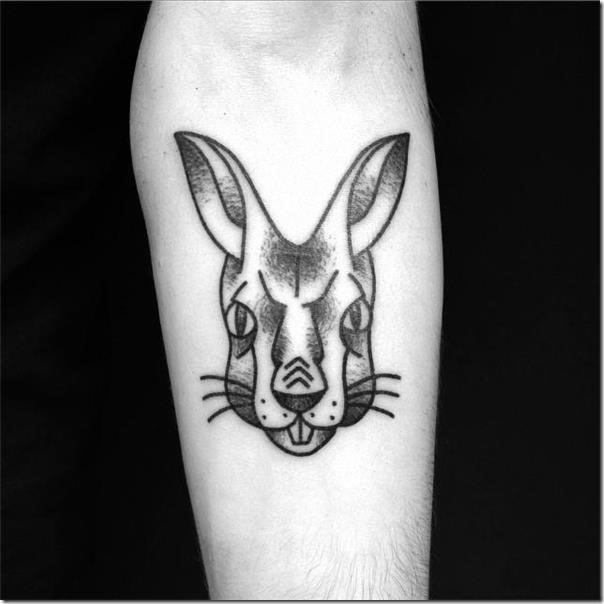 Stunning and galvanizing rabbit tattoos