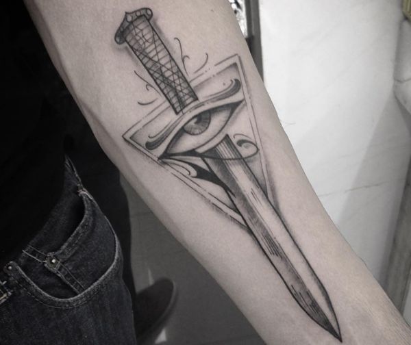 20 sword tattoo motifs and their symbolic which means