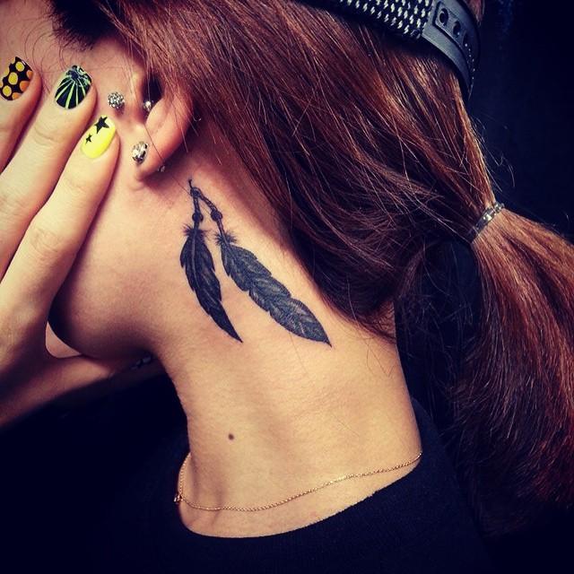 70 Feather Tattoos