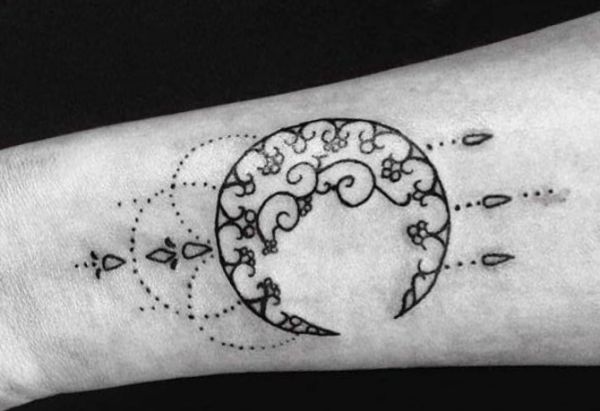 Moon Tattoo Designs with Meanings - 24 Concepts