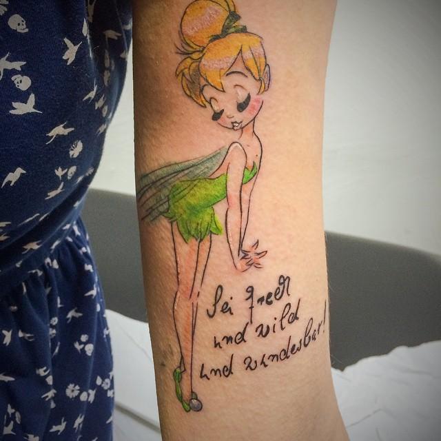 50 Fairy Tattoos Tinkerbell