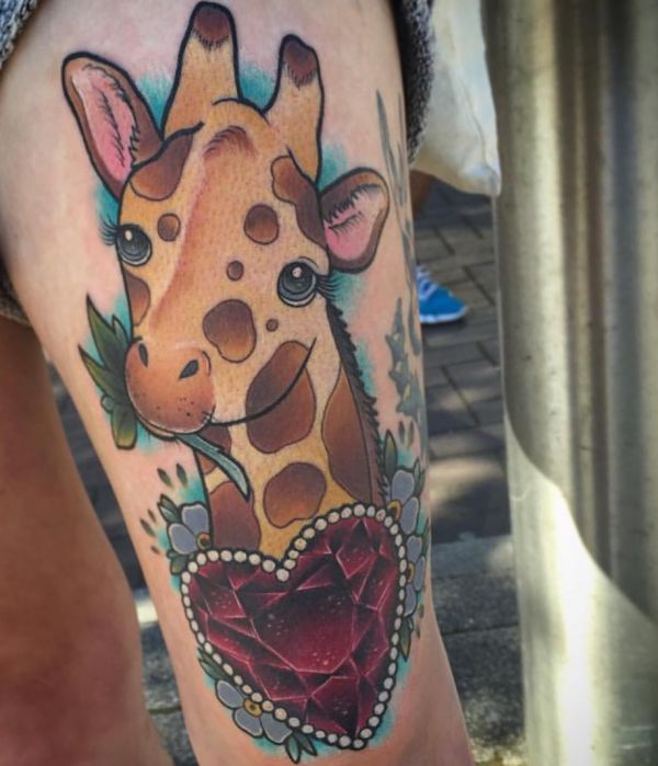 Giraffe Tattoo - Its Which means and 26 Concepts