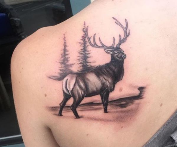 24 mysterious moose tattoos and meanings