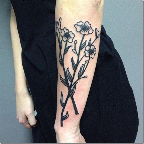 70 inventive flower tattoo recommendations and get impressed