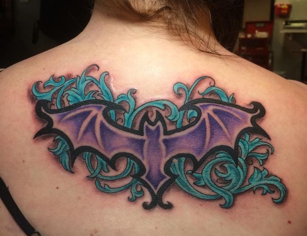 25 fascinated bat tattoos and their meanings