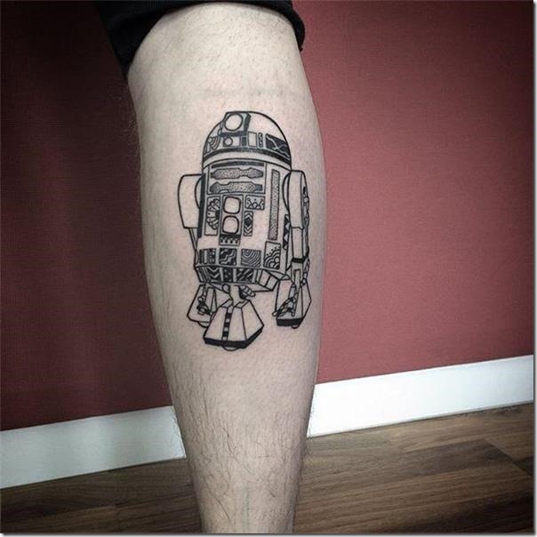 Males's Tattoos on the Leg (finest pictures!)