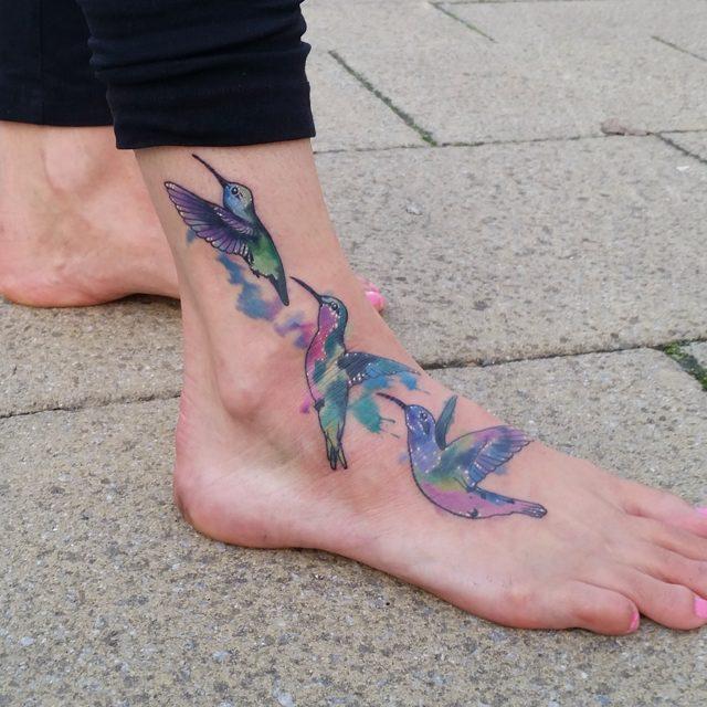 100 Tattoos on the Foot - Stunning and Inspiring Photographs