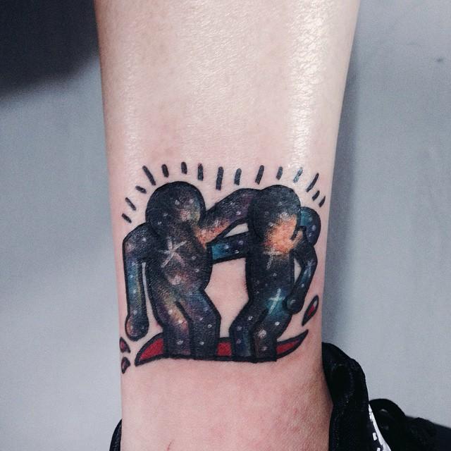 80 Tattoos of friendship for many who share confidences