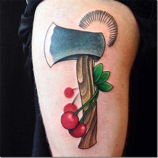 Superb and galvanizing cherry tattoos