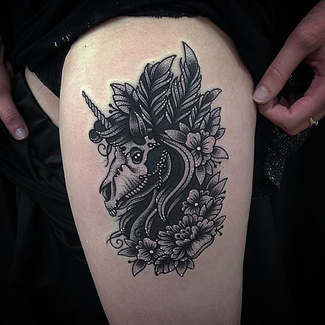 70 Unicorn Tattoos (probably the most stunning pictures!)