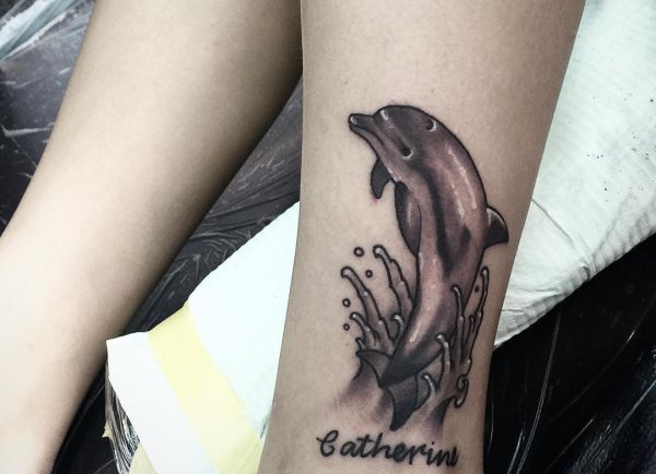 Dolphin tattoos and the meanings