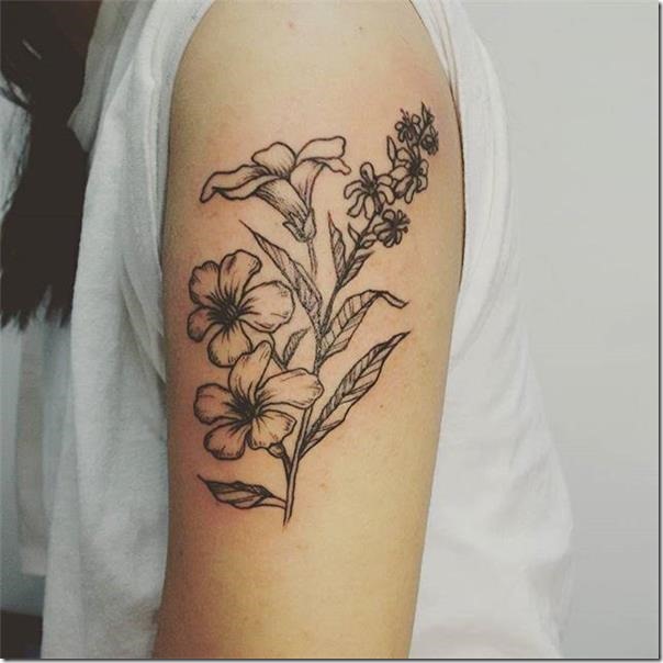 70 inventive flower tattoo recommendations and get impressed