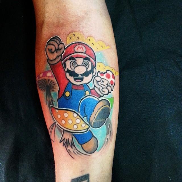 70 Tremendous Mario Bros Tattoos