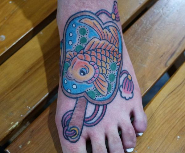 20 stylish foot tattoo concepts