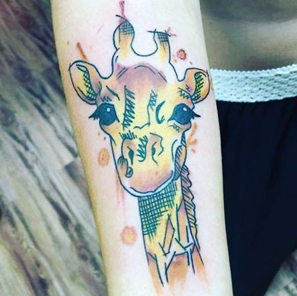 Giraffe Tattoo - Its Which means and 26 Concepts