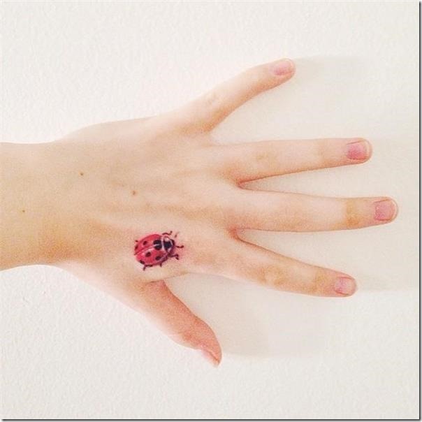 Ladybug tattoos