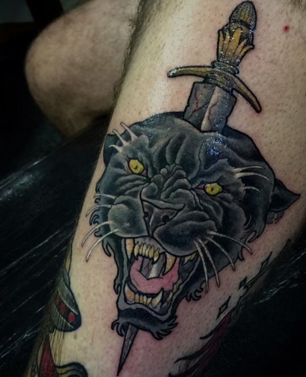 Panther tattoos and their meanings