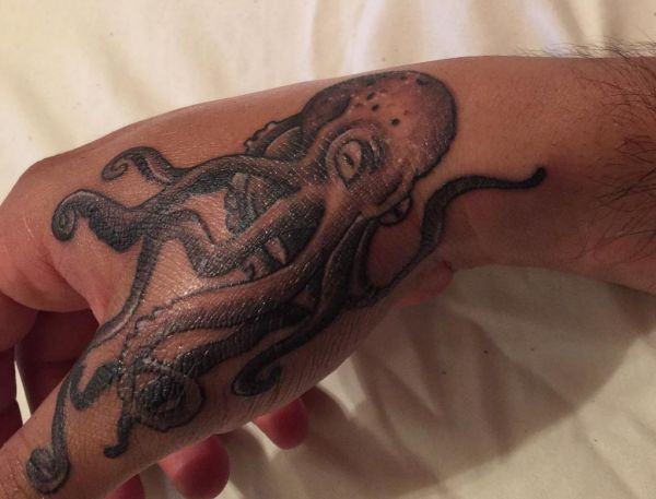 Octopuses and squid tattoos and their which means