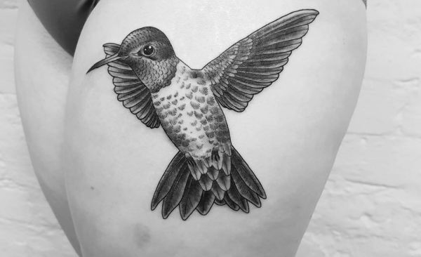 23 fantastic hummingbird tattoos - they stand for pleasure