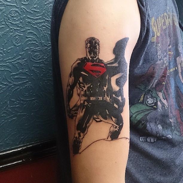 60 Superman Tattoos