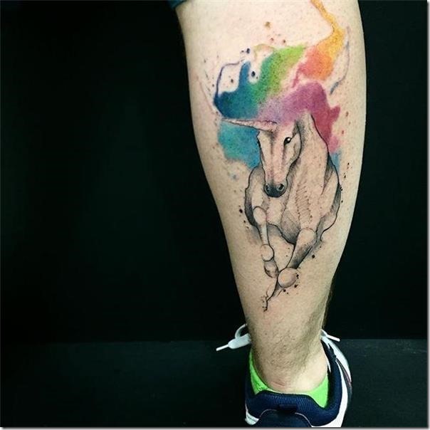 Males's Tattoos on the Leg (finest pictures!)