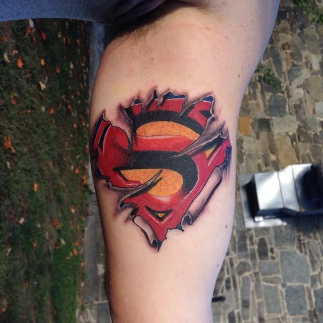 60 Superman Tattoos