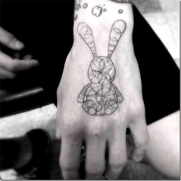 Stunning and galvanizing rabbit tattoos