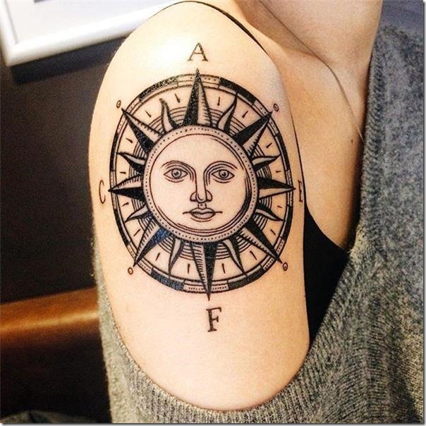 Solar tattoos