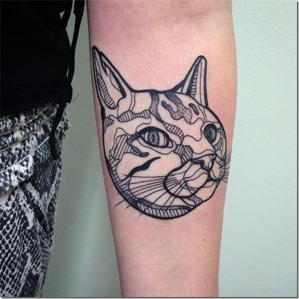Tattoos for cat lovers