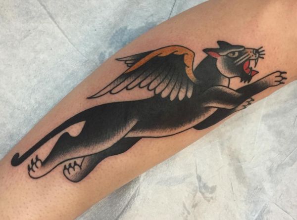 Panther tattoos and their meanings