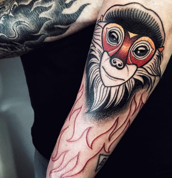 29 monkey tattoo concepts: footage and meanings