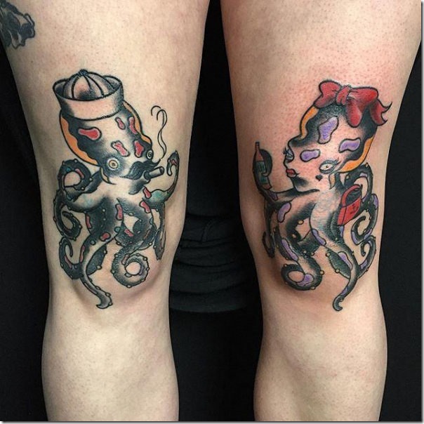 Superior octopus tattoos - pictures
