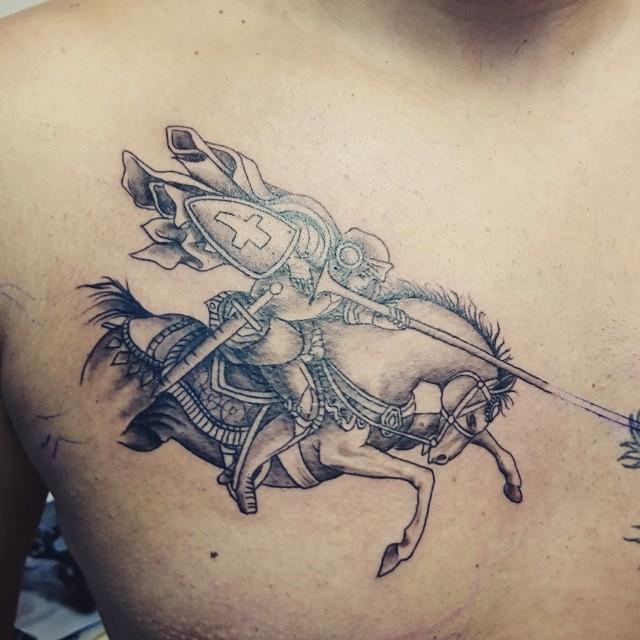 50 Tattoos of Saint George