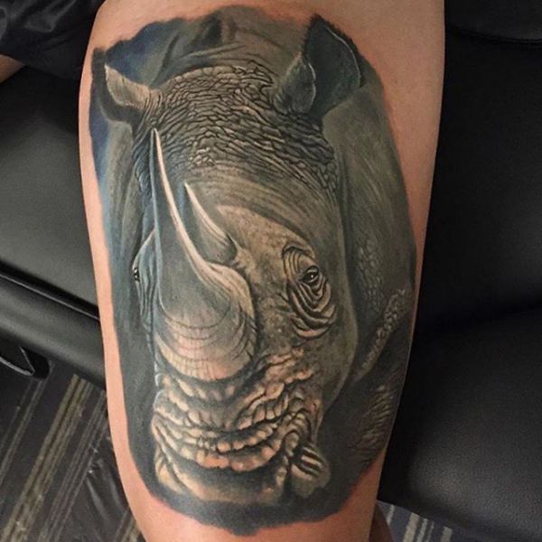 Rhino Tattoo Designs with Meanings 26 Concepts Nexttattoos