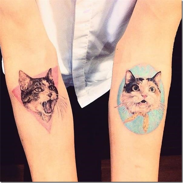 Tattoos for cat lovers