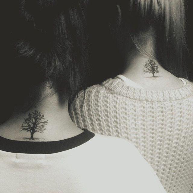 80 Tattoos of friendship for many who share confidences