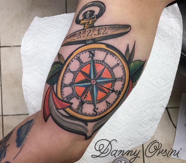 Compass Tattoos: Concepts and meanings