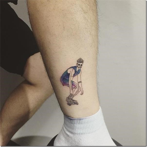 Males's Tattoos on the Leg (finest pictures!)