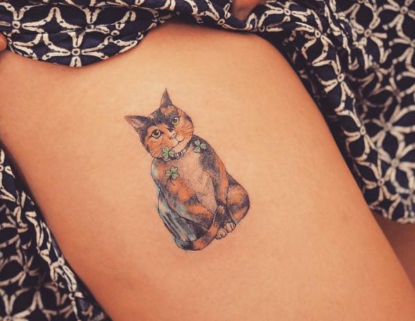 30 cats tattoo concepts with meanings