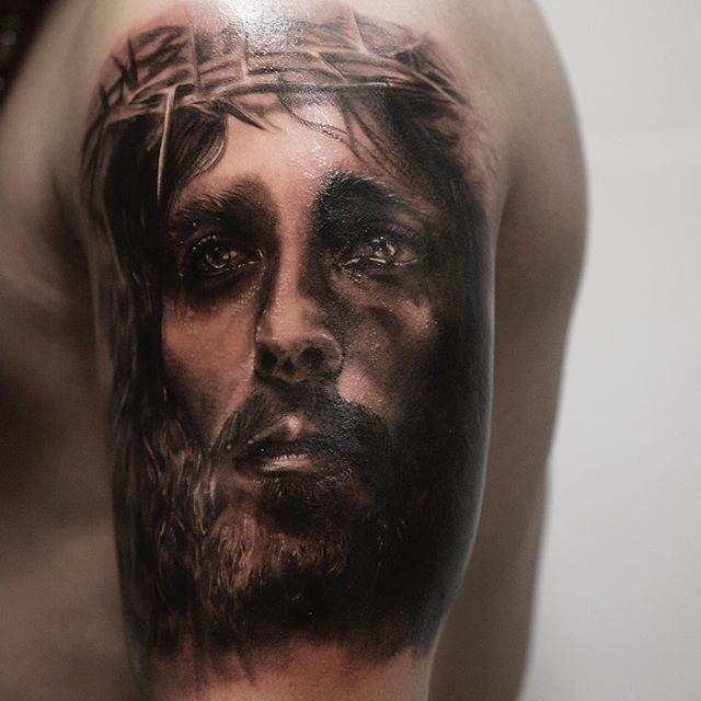 70 Tattoos of Jesus Christ that display devotion and religion