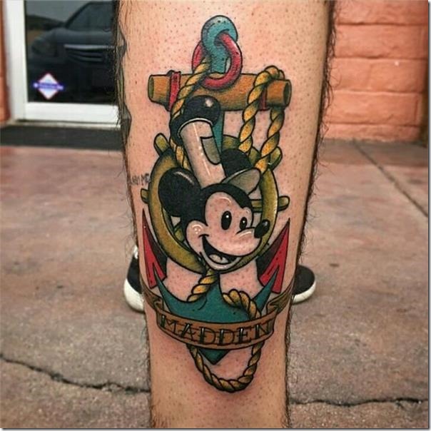 Males's Tattoos on the Leg (finest pictures!)