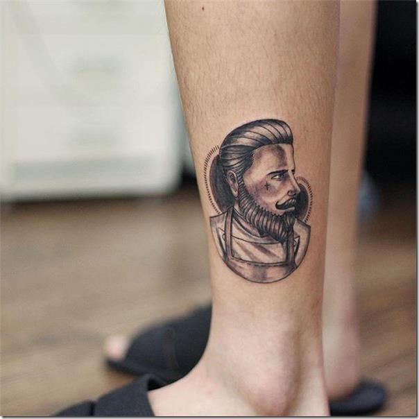 Males's Tattoos on the Leg (finest pictures!)